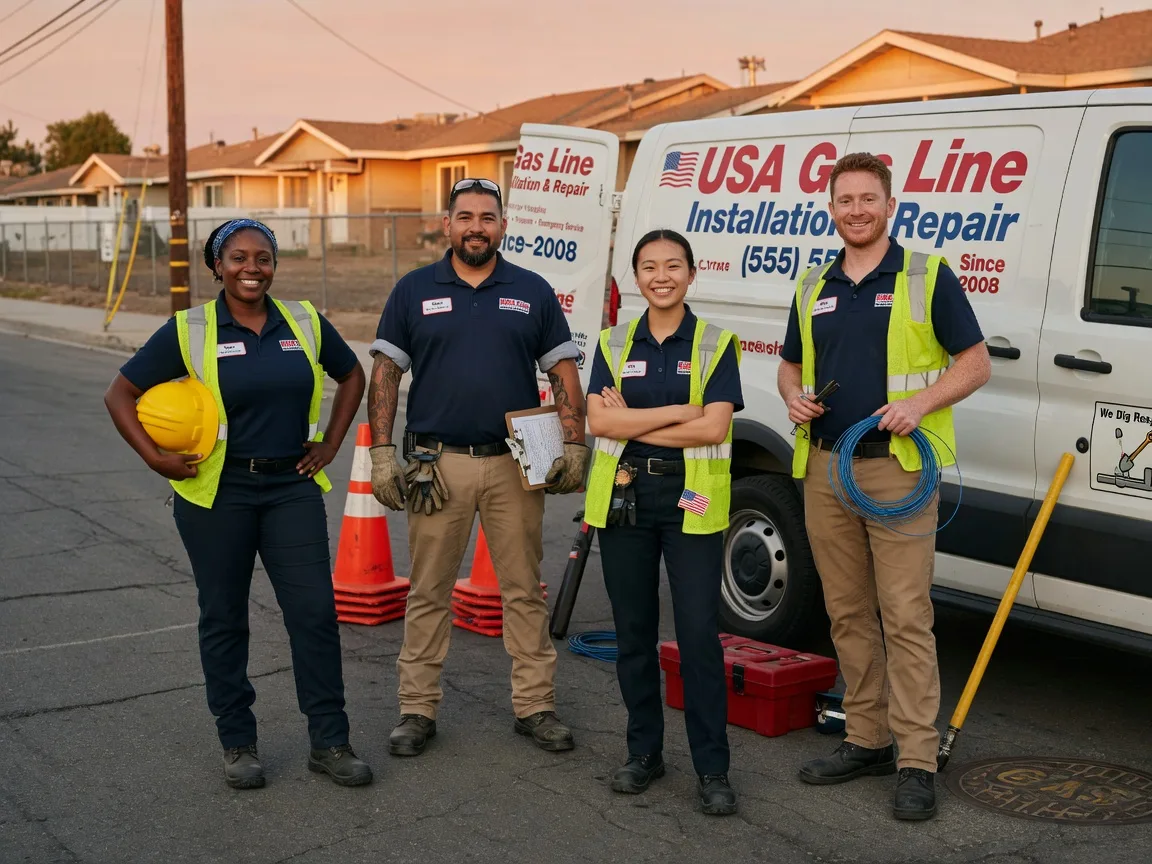 Gas Line Installation company in Elyria, OH